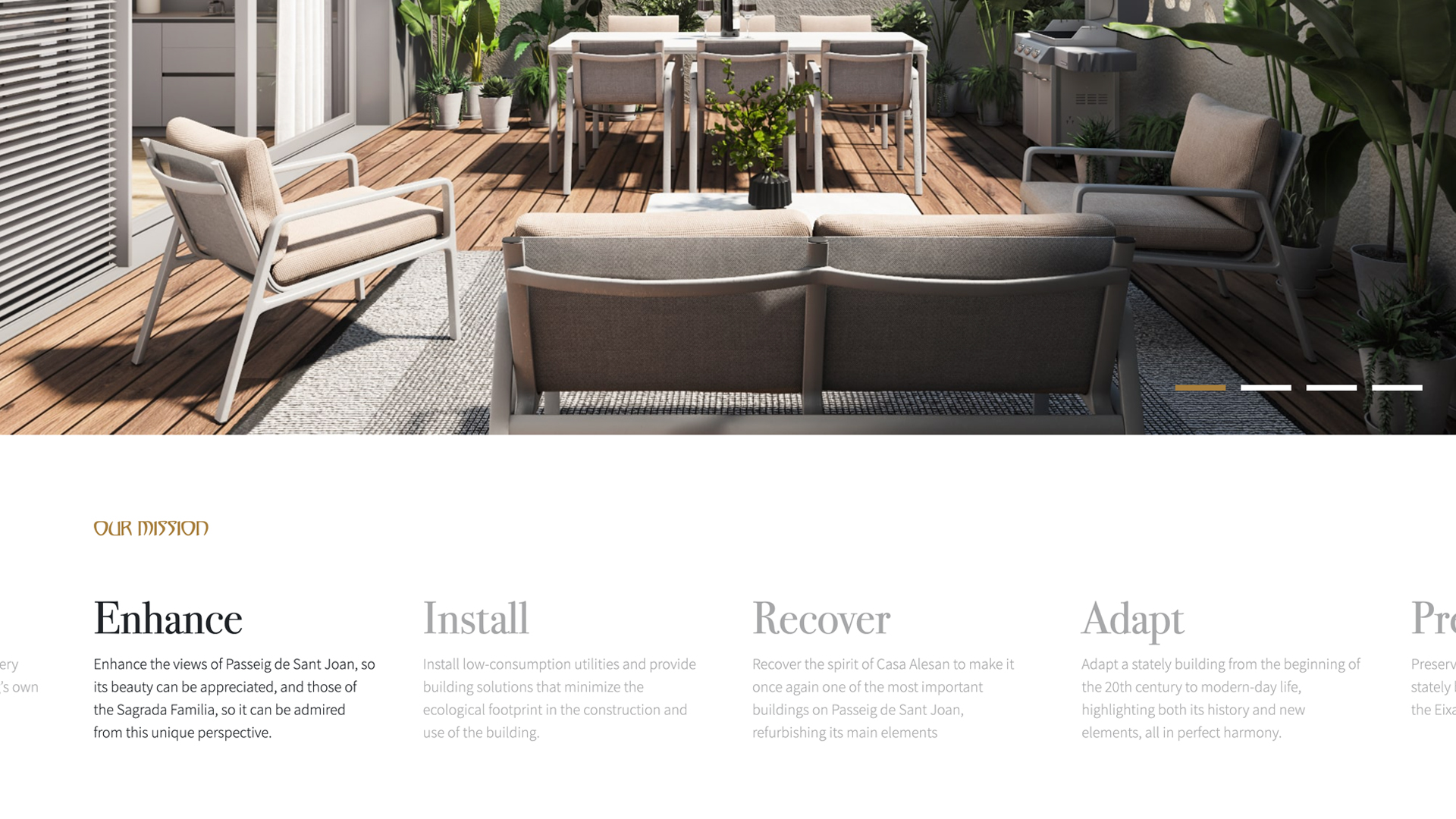 Casaalesan Website Development