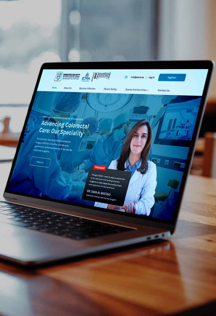ECRS social media and website