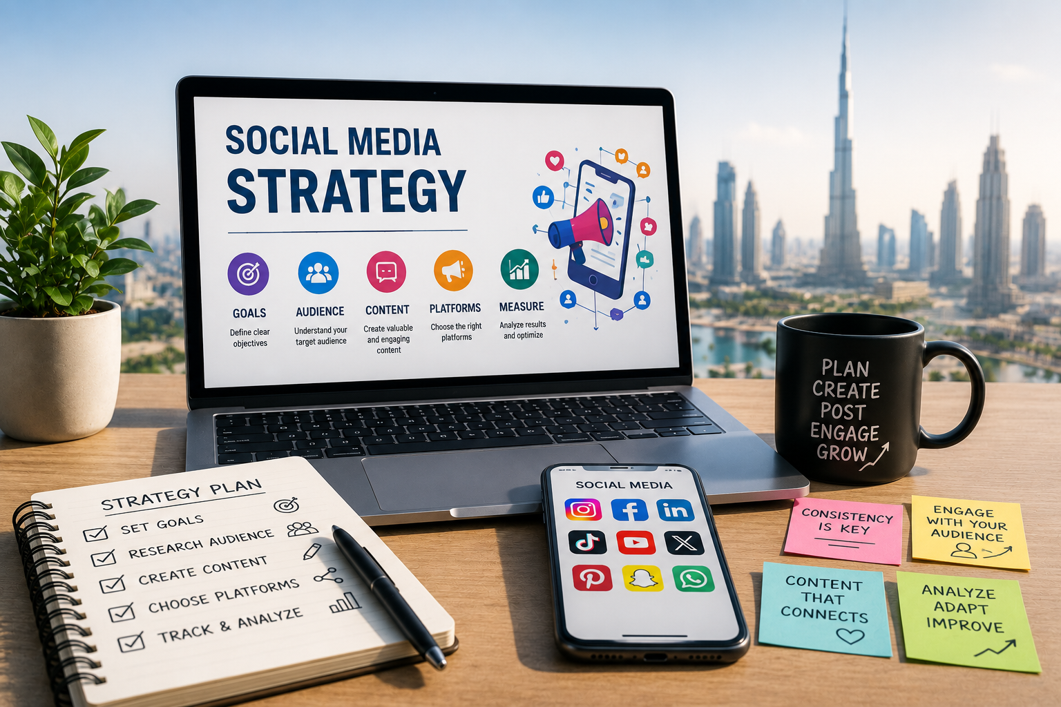 Social Media Strategy in Dubai